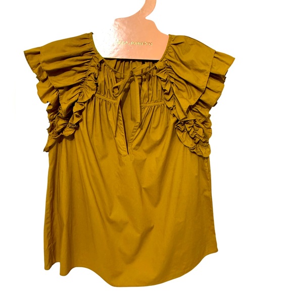 Ulla Johnson Liv Top - Color - Tobacco - Picture 2 of 7